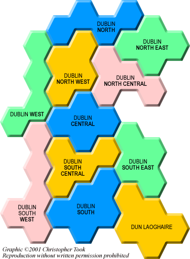 Dublin Dáil Constituencies, 1998 Revision